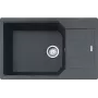 Franke UBG 611-78XL 3 1/2 BSWT REV WRO ON Onyx Fragranite Reversible Inset Kitchen Sink