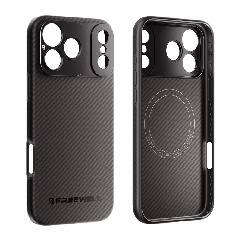Freewell Sherpa Series iPhone 17 Pro Max maciņš ar 17mm vītņotu stiprinājumu