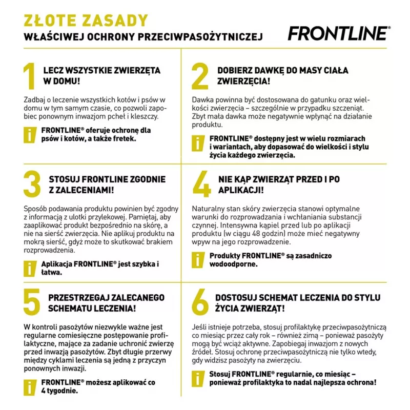 FRONTLINE Tri-act L 20-40 kg - Parazītu pilieni suņiem - 3 x 4 ml