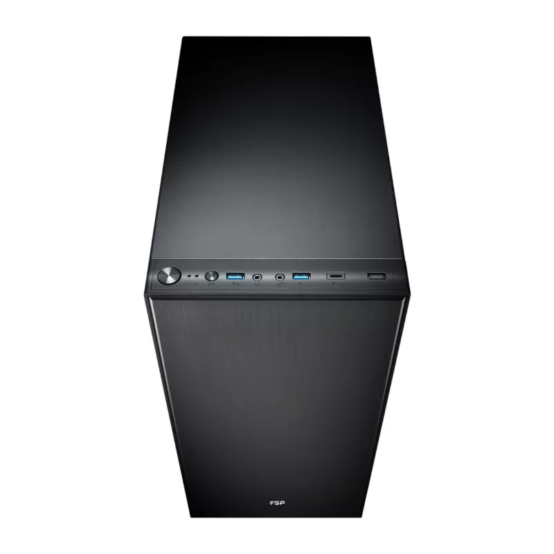 FSP CMT223S ATX vidējā torņa korpuss - melns