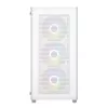 FSP M220 ATX vidējais tornis spēļu korpuss - balts