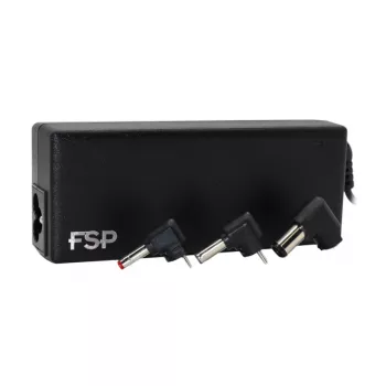 FSP NB 90W Dell Notebook Adapter - 19.5V 4.62A, 90W, Melns