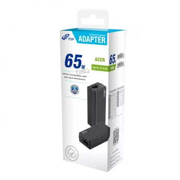 FSP PRO 65W universālais klēpjdatora adapteris – Acer