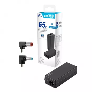FSP PRO 65W universāls klēpjdatora adapteris – HP