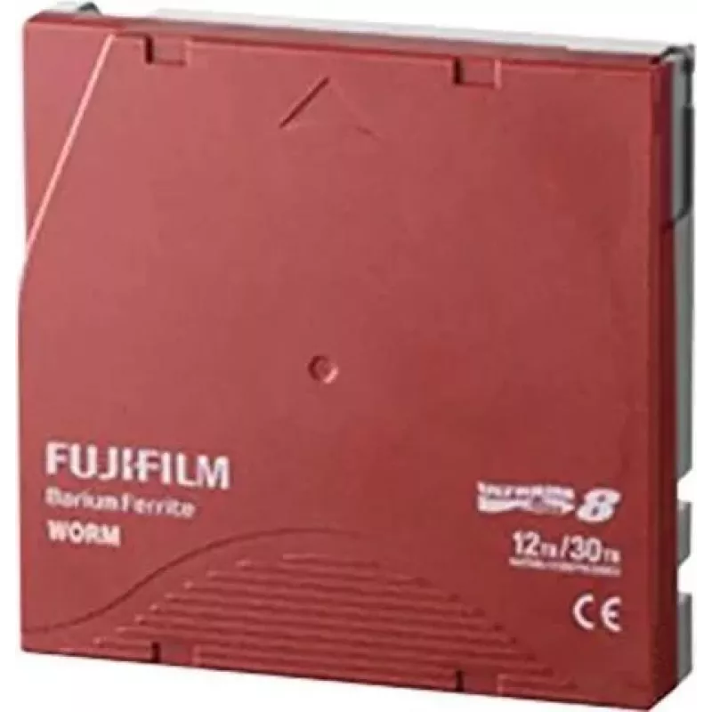 FUJIFILM LTO Ultrium 8 WORM datu kasetne 12TB/30TB ar svītrkoda etiķeti 16551233