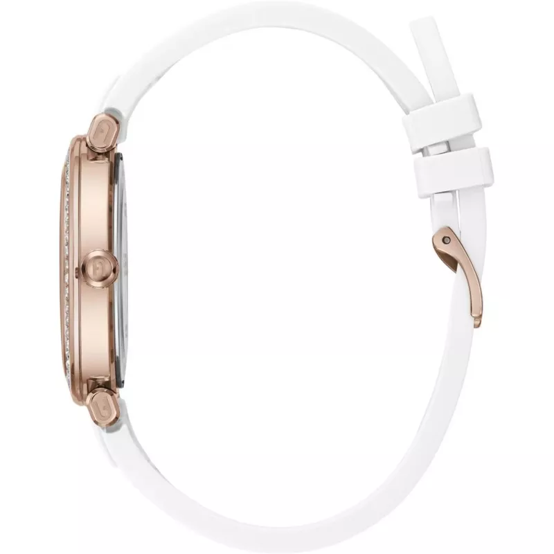 FURLA Arco Chain sieviešu kvarca pulkstenis 38mm sudraba nerūsējošā tērauda sieta aproce WW00011003L3
