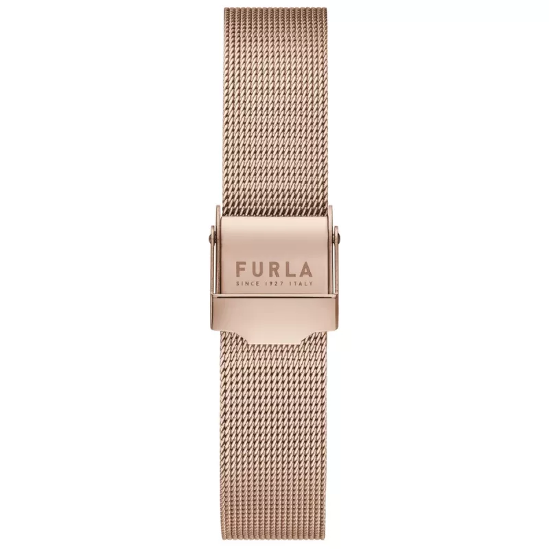 FURLA Arco Chain Sieviešu kvarca pulkstenis WW00013007L3 36mm Sudraba nerūsējošais tērauds