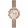 FURLA Arco Chain Sieviešu kvarca pulkstenis WW00013007L3 36mm Sudraba nerūsējošais tērauds
