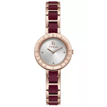 FURLA Arco Chain sieviešu pulkstenis WW00004012L3 36mm rozā zelta nerūsējošais tērauds
