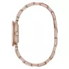 FURLA Arco Mini Sieviešu kvarca pulkstenis WW00004008L3 30mm Sudraba balts ciparnīca Melna ādas siksniņa