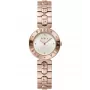 FURLA Arco Mini Sieviešu kvarca pulkstenis WW00004008L3 30mm Sudraba balts ciparnīca Melna ādas siksniņa