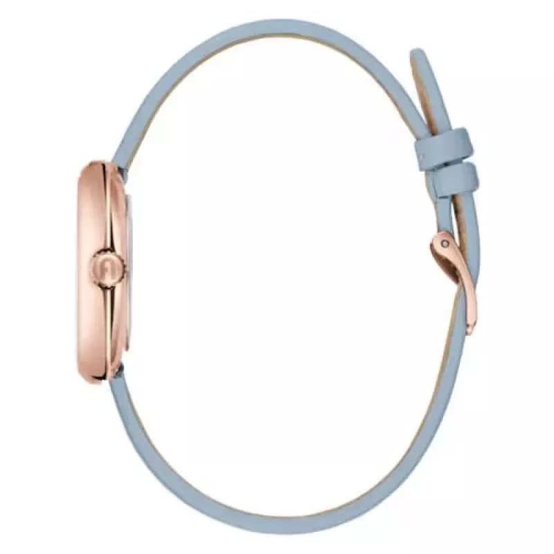 FURLA Giada Sieviešu Kvarca Analogais Pulkstenis 32mm Sudraba Ciparnīca Rozā Ādas Siksniņa WW00005005L3