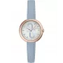 FURLA Giada Sieviešu Kvarca Analogais Pulkstenis 32mm Sudraba Ciparnīca Rozā Ādas Siksniņa WW00005005L3