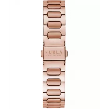 FURLA Giada sieviešu kvarca pulkstenis WW00011006L3 38mm Sudrabs Rozā Āda