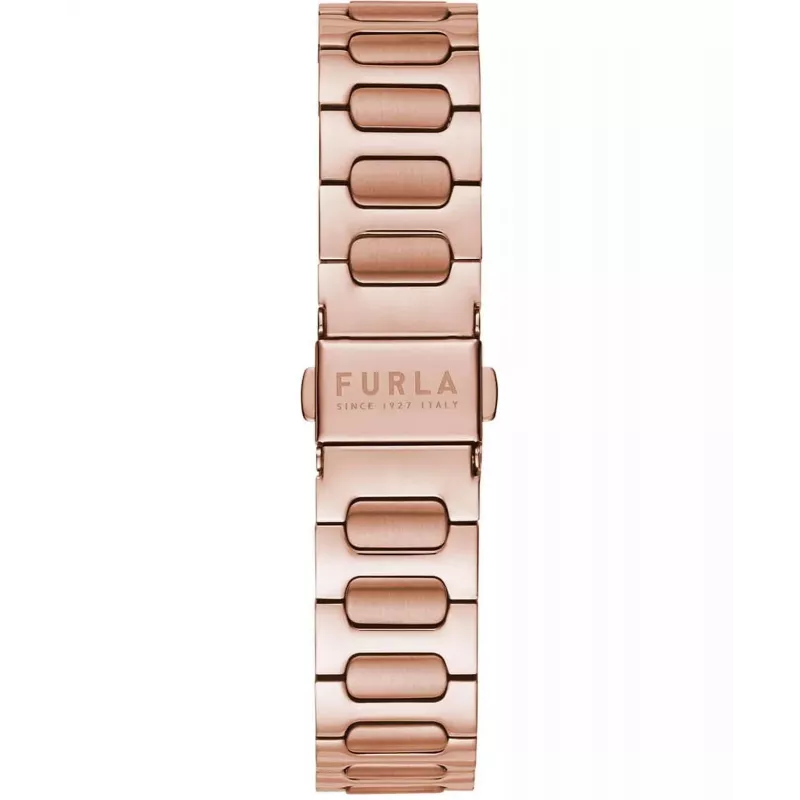FURLA Giada sieviešu kvarca pulkstenis WW00011006L3 38mm Sudrabs Rozā Āda