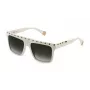 FURLA SFU535-5403GF Sieviešu kaķacs formas saulesbrilles Havana brūns gradients 54mm