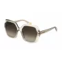 FURLA SFU620V5603GE Sieviešu saulesbrilles - Spīdīgs melns acetāta rāmis ar pelēkām gradienta lēcām