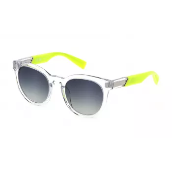 FURLA SFU687-510P79 Sieviešu tauriņveida saulesbrilles Havana Acetāts Brūns Gradienta Lēcas 51/21/140 mm