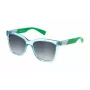 FURLA SFU688-54C71B Sieviešu kaķacs formas saulesbrilles - Havana acetāta rāmis, brūnas gradienta lēcas - 54/17/140 mm