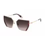 FURLA SFU786V570AHL Sieviešu saulesbrilles, Havana brūns acetāta rāmis, brūnas gradienta lēcas 57/14/140 mm