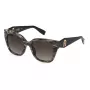 Furla SFU812-5306BZ Sieviešu saulesbrilles Brūns Havanas rāmis Brūns gradients lēcas 53mm
