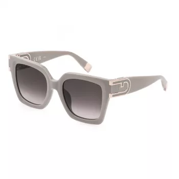 Furla SFU878 sieviešu kaķa acs saulesbrilles, Havana brūns rāmis, brūnas gradienta lēcas, 52mm SFU878-520AEC