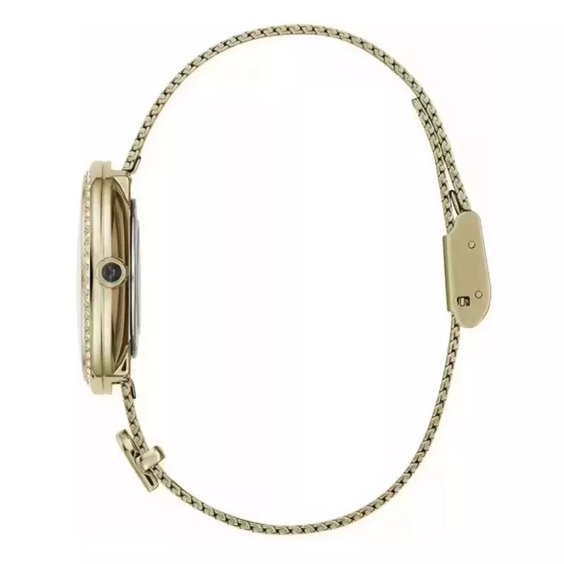 FURLA Sieviešu Arco Chain Pulkstenis WW00022001L2 32mm Nerūsējošais Tērauds Sudraba Saules Stari Ciparnīca