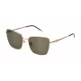 FURLA Sieviešu kaķacs formas saulesbrilles SFU714-580300 Melna/Pelēka 58mm