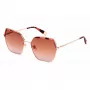 FURLA Sieviešu saulesbrilles SFU599V58300K Butterfly Havana Acetāta rāmis Brūnas gradienta lēcas 58mm