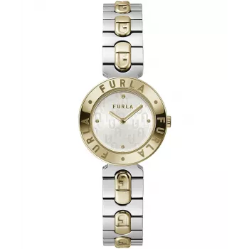 FURLA Sieviešu pulkstenis WW00004007L4 30mm Kvarca Nerūsējošais tērauds un Āda