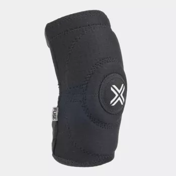 FUSE ALPHA LITE Junior ceļgalu sargi melni/pelēki M/L