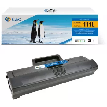 G&G 14148 tonera kasetne saderīga ar Samsung MLT-D111L / HP SU799A - melna, augsta ietilpība (1,800 lapas)
