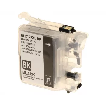 G&G saderīga Brother LC-127XLBK augstas ietilpības melnā tintes kasetne (14516)