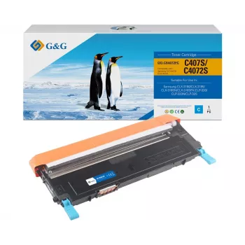 G&G saderīga zilganzaļa (cyan) tonera kasetne Samsung CLT-C4072S / HP ST994A (14452)