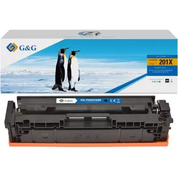 G&G saderīga tonera kasetne HP 201X CF400X (High Yield, melna, 2800 lapas)