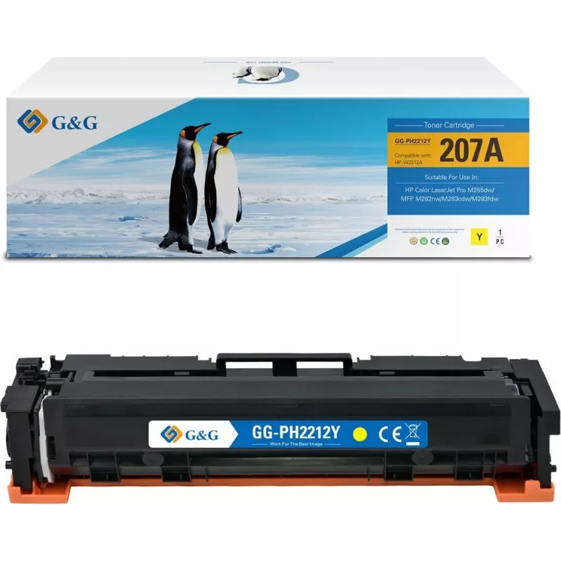 G&G saderīga tonera kasetne HP 207A / W2212A (Ciāna)