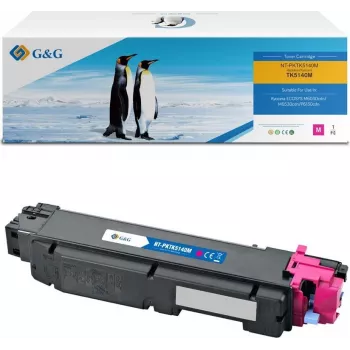 G&G saderīga tonera kasetne Kyocera TK-5140M (fuksīna) - 1T02NRBNL0