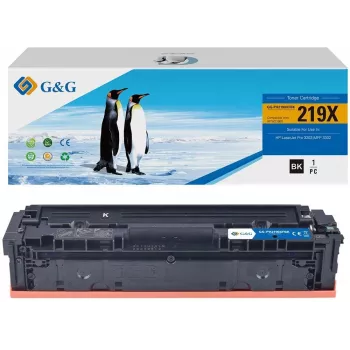 G&G GG-PH2190XFBK saderīga tonera kasetne melna augstas ražības nomaiņa HP 219X W2190X