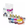 G&G GP-B421BKCMY-4P tintes kasešu komplekts 4 gab., saderīgs ar HP OfficeJet Pro (melna, ciāna, fuksīna, dzeltena) augstas ietilpības 950XL/951XL