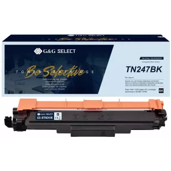 G&G GS-BTN247K saderīga tonera kasetne Brother TN-247BK (melnā, 3000 lappušu iznākums)