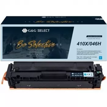 G&G GS-HCF411XU saderīga tonera kasetne ciāna augstas ražības (HP 410X / CF411X)