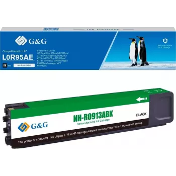 G&G tintas kasetne saderīga ar HP 913A / F6T77AE melna (14399)