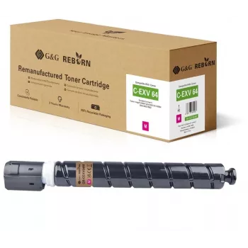 G&G Reborn saderīga tonera kasetne Canon C-EXV 64 (5755C002) Magenta