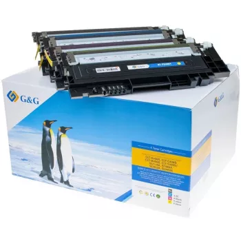 G&G Toner 4 komplekts Samsung P406C/HP SU375A Melns/Cijan/Madženta/Dzeltens