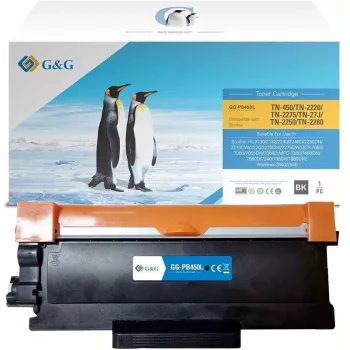 G&G XL Tonera kasetne saderīga ar Brother TN-2220/TN-2010 (13998)