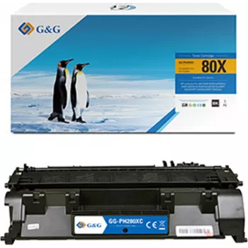 G&G XL Tonera kasetne saderīga ar HP CE505X/CF280X/Canon 719H (13683)