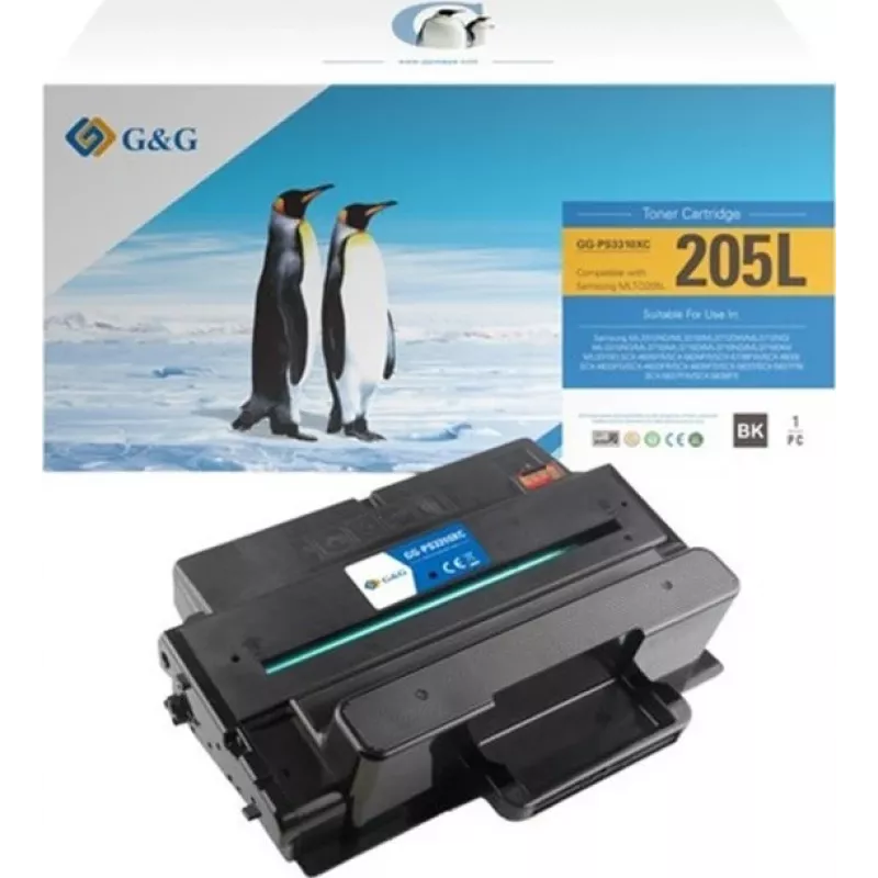 G&G XL Tonera kasetne, saderīga ar Samsung MLT-D205L / HP SU963A