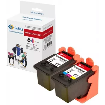 G&G XXL saderīga tintes kasetņu komplekts Canon PG-560XL/CL-561XL (20635)