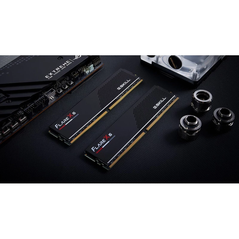 G.Skill Flare X5 256 GB (4 x 64 GB) DDR5-6000 CL34 Desktop Atmiņas Komplekts - Matte Black