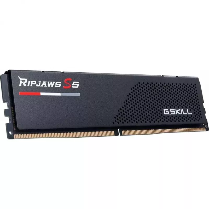 G.Skill Ripjaws S5 16GB (1x16GB) DDR5-6000 CL36 atmiņas modulis - matēti melns